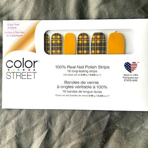 Breaking Plaid- Color Street Nail Polish Strips RETIRED SET